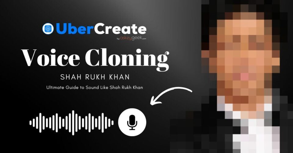 srk voice cloning